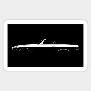 Mercedes-Benz SL Roadster (R107) Silhouette Sticker